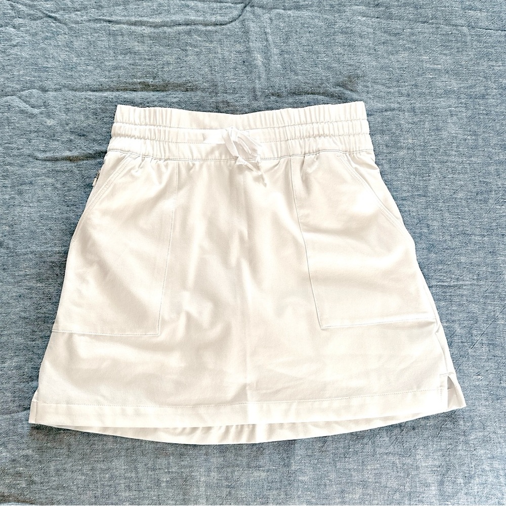 NEW🍀ADIDAS GOLF TENNIS SKORT SKIRT sz XS PURE WHITE ULTIMATE365 MULTI POCKETS